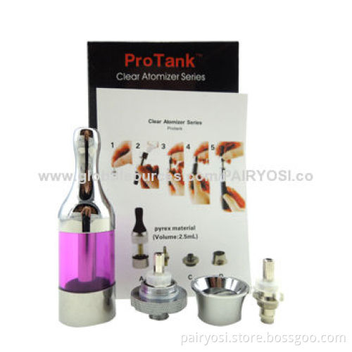 Electronic cigarette protank clearomizer with changeable coil unit